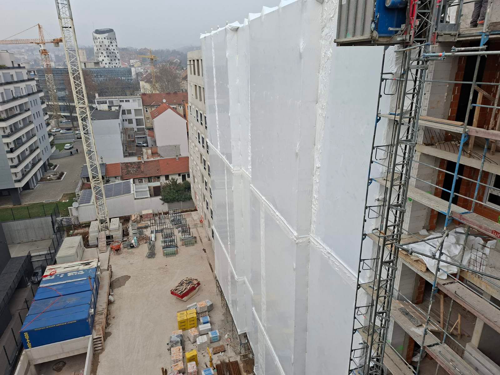 Shrink Wrap Zaštita Skele